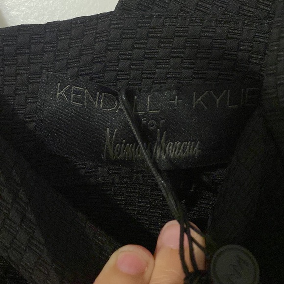Kendall + Kylie NWT black wide leg jumpsuit - Picture 3 of 7